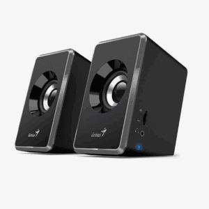 Genius SP-U125 Ηχεία Υπολογιστή 2.0 με Ισχύ 3W Μαύρο