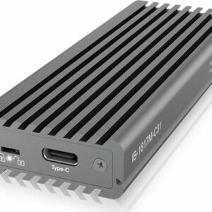 Icy Box Θήκη για Σκληρό Δίσκο M.2 PCI Express NVME USB 3.1 Type-C