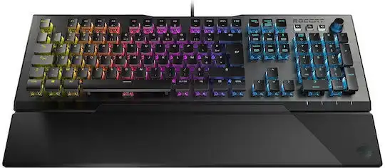 Roccat Vulcan 120 – Μηχανικό Gaming Ενσύρματο Πληκτρολόγιο με RGB φωτισμό (US Layout KEYBOARD)